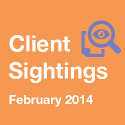 2014 February Furia Rubel Client Sightings