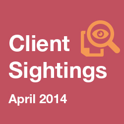 2014 April Furia Rubel Client Sightings