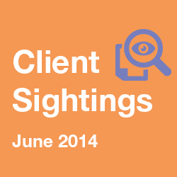 2014 June Furia Rubel Client Sightings