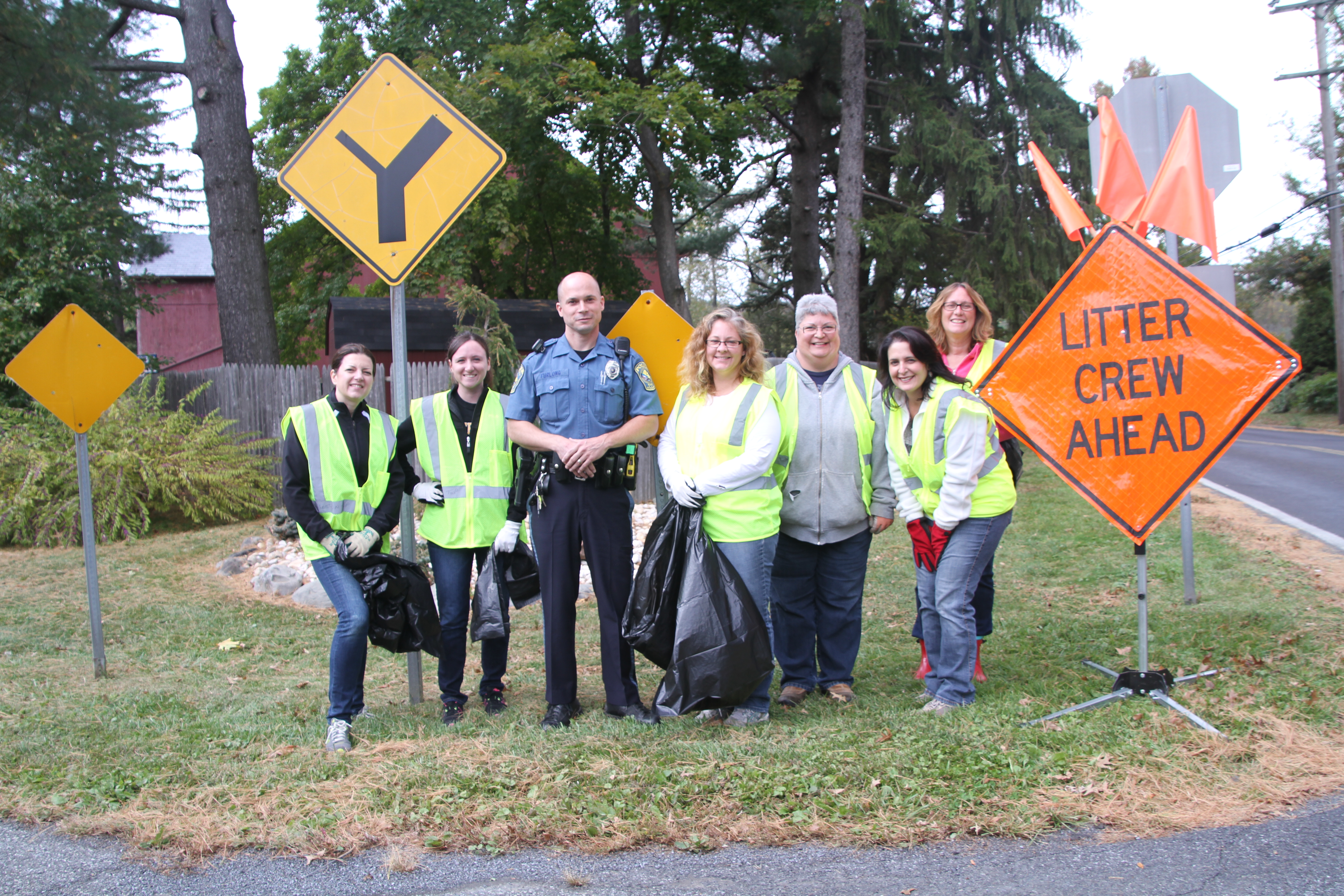 Furia Rubel Roadside Cleanup