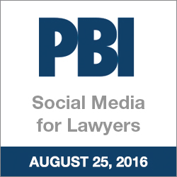 Gina Rubel Presents Social Media for Lawyers