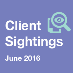 2016 June Furia Rubel Client Sightings
