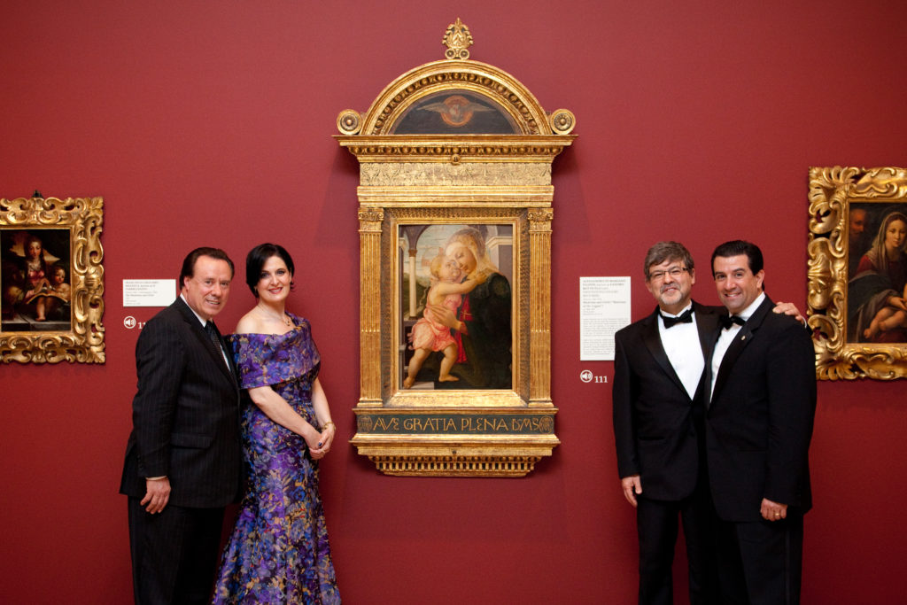 Ufizzi Gala Dignitaries at Michener Museum