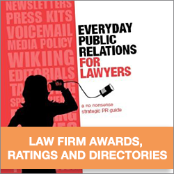 Law Firm Awards, Ratings and Directories