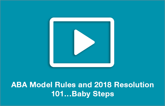 Aba Model Rules And Resolution Baby Steps