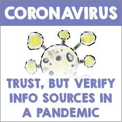 Trust, but Verify Info Sources in a Pandemic Thumbnail