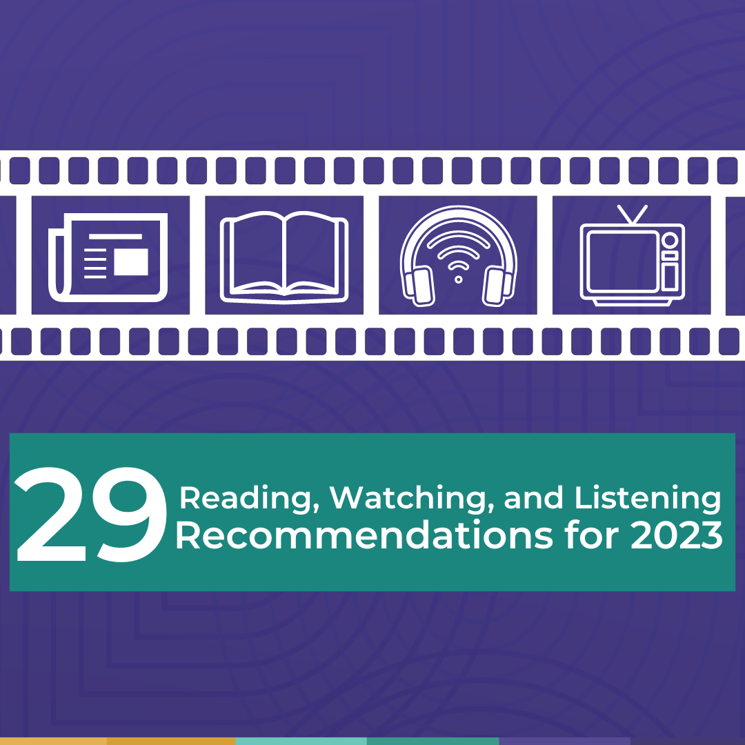 On Record PR Season 3 Roundup: 29 Reading, Watching, and Listening Recommendations for 2023