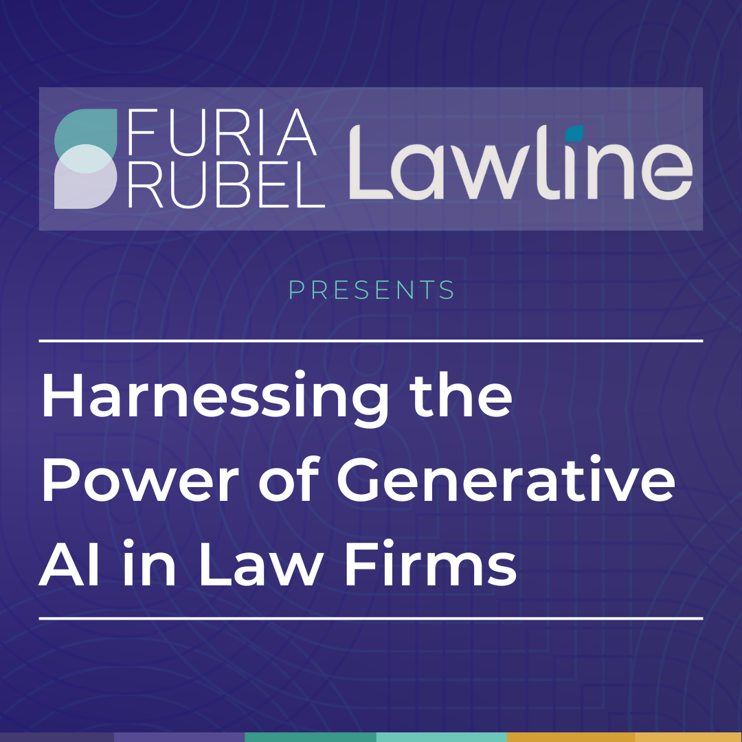 Gina Rubel Presents Harnessing the Power of Generative AI in Law Firms on Lawline.com Thumbnail