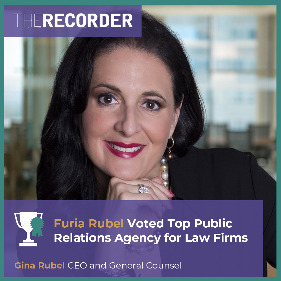 Furia Rubel Voted Top Public Relations Agency for Law Firms