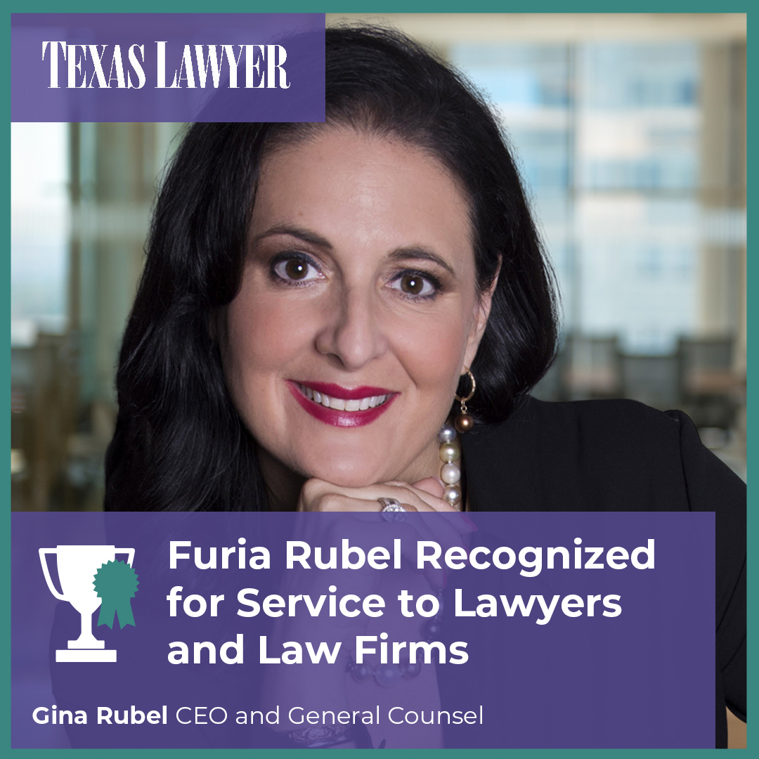 Furia Rubel Recognized for PR, Legal Marketing, Social Media, and Service to Lawyers and Law Firms